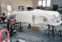 Oprava karoserie Porsche speedster